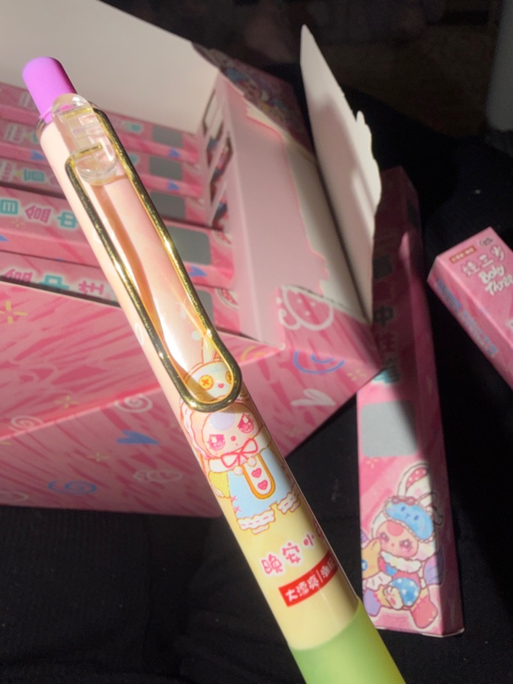 Baby Three pens,Set of  10. each in box - Picture 7 of 7